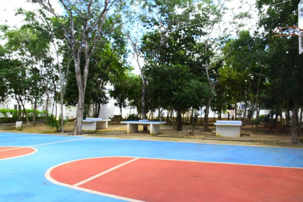 Departamento Residencial Con Alberca Cancún Esterno foto