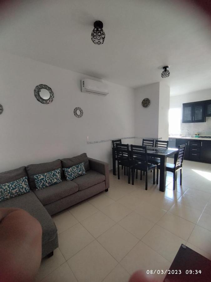 Departamento Residencial Con Alberca Cancún Esterno foto